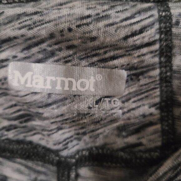 Marmot long sleeve grey top size xl - Picture 3 of 4